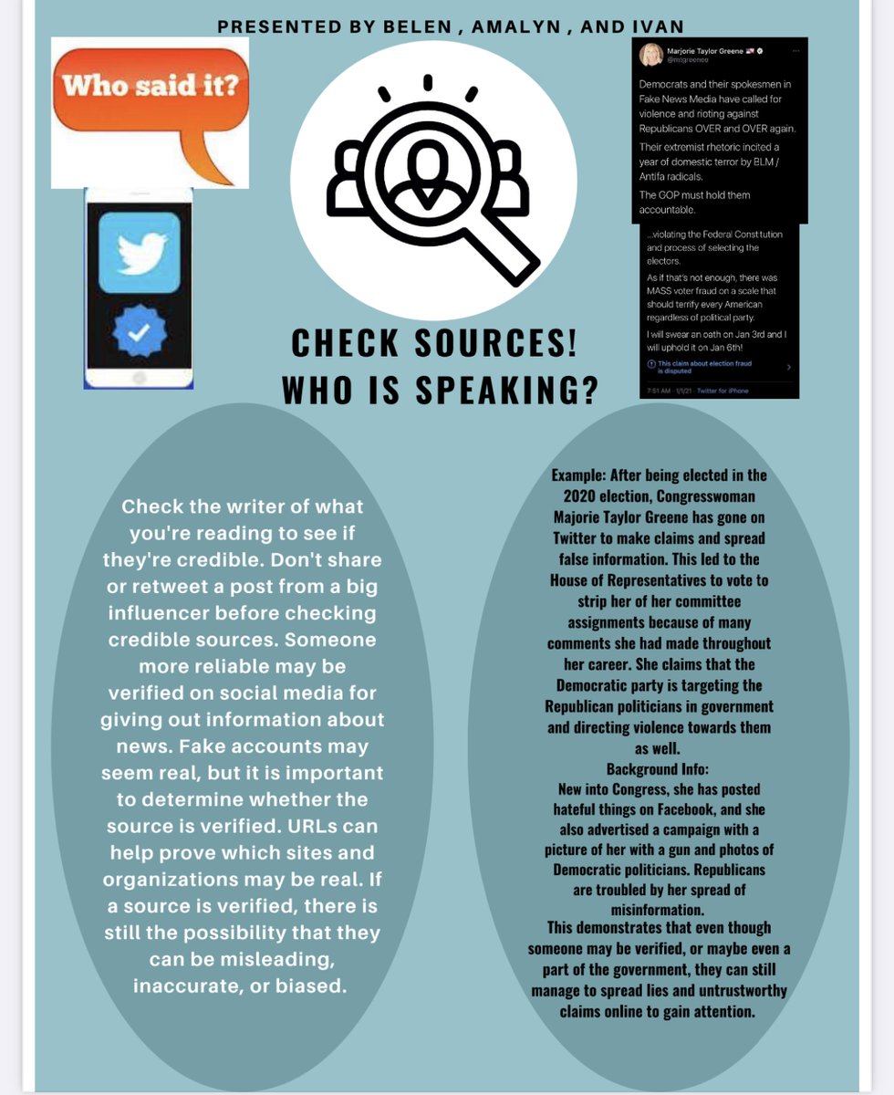 BeNoblePritzker's tweet image. Check sources for credibility. Be aware of authors &amp;amp; their motives. Make sure not share a post, including from influencers, without checking reliability. Check this checklist 1st: tinyurl.com/5v9prme4 #QuestionEverything #FindTruth #CheckSources #DontBeTricked #DontMisinform