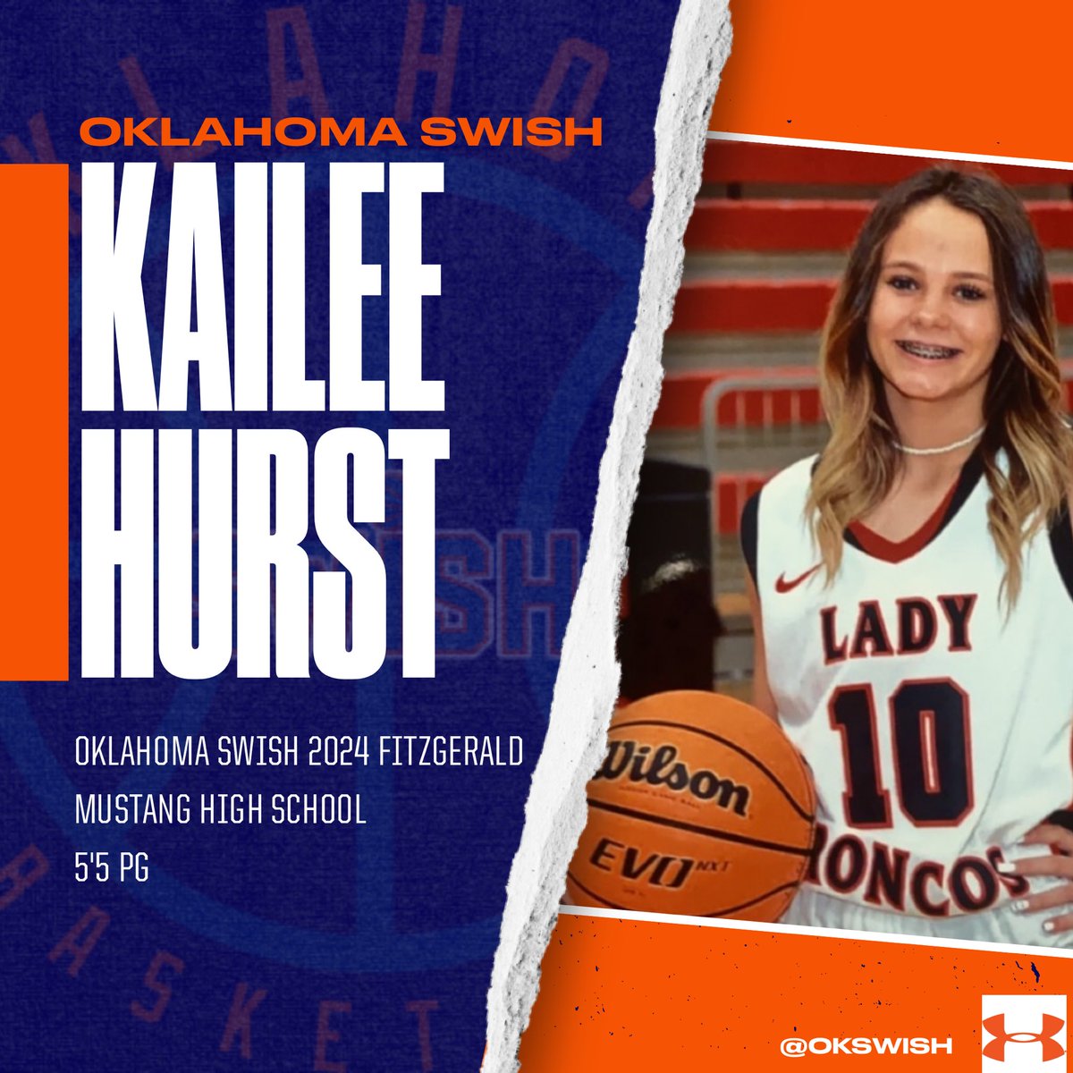 OKSwish's tweet photo. Oklahoma Swish 2024, Kailee Hurst!! Great on ball defender and is a great addition to our roster!!! 🔥🏀👀 @PGHOklahoma @PBRhoops @TFNsRun4Roses @kaileehurst_ https://t.co/Ln0b5htjFB