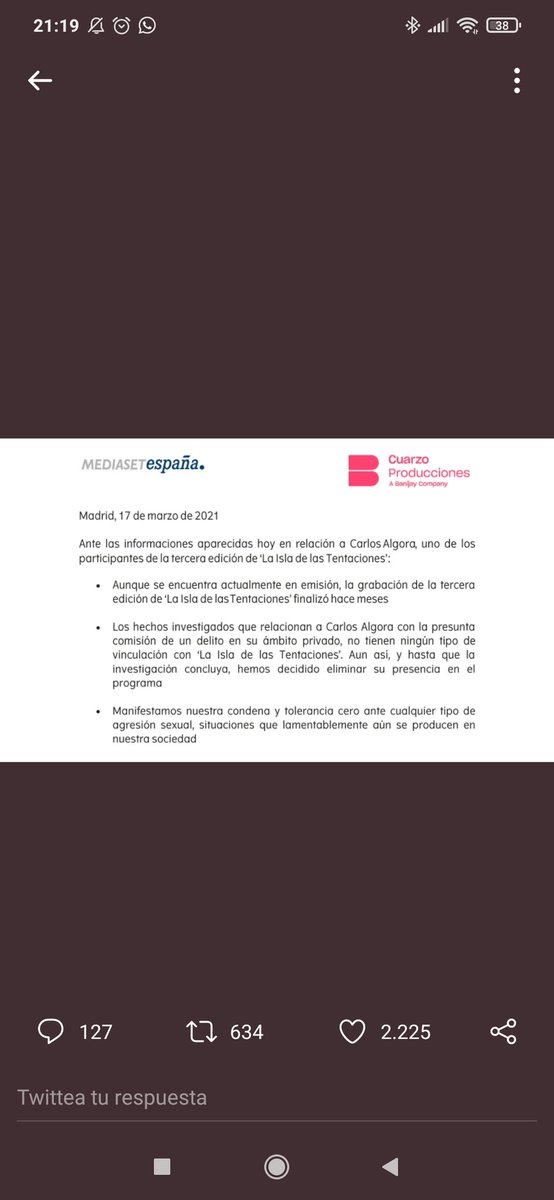 nladystark's tweet photo. @cristina2marti @Pl2Claudia @miteleplus https://t.co/JzoextVlVv