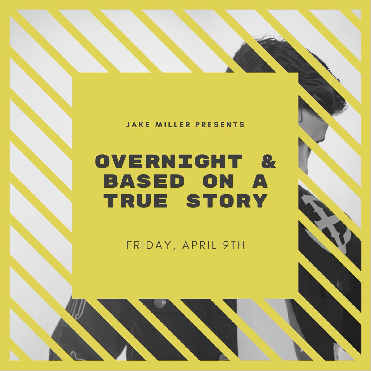 Jake Miller The Overnight Based On A True Story Show April 9th Tickets Lyric Books And Meet Greets On Sale Friday At 1pm Est T Co Zpcwblrmvl T Co 0p3o1pcg3v