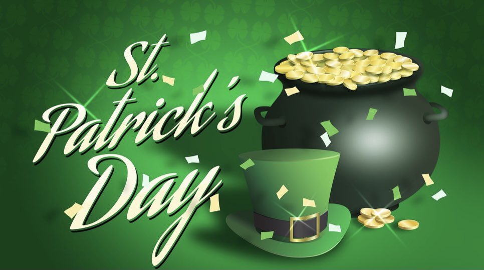 Wishing everyone a Happy St. Patrick’s Day!