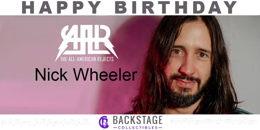 Happy birthday to Nick Wheeler of the All-American Rejects ( 