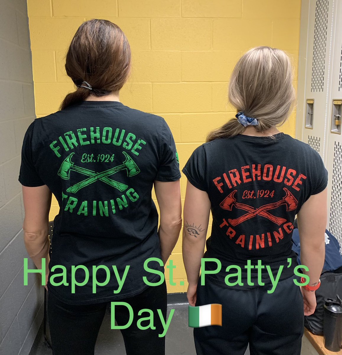 FirehouseTrain1's tweet photo. Thank you for the support everyone from @FirehouseTrain1 Nation!โ๏ธ๐ฎ๐ช๐#support #firestudents #firefighter #stpatricksday #thankyou #irish #march17 #careercoach #training https://t.co/z5GzWskqTi