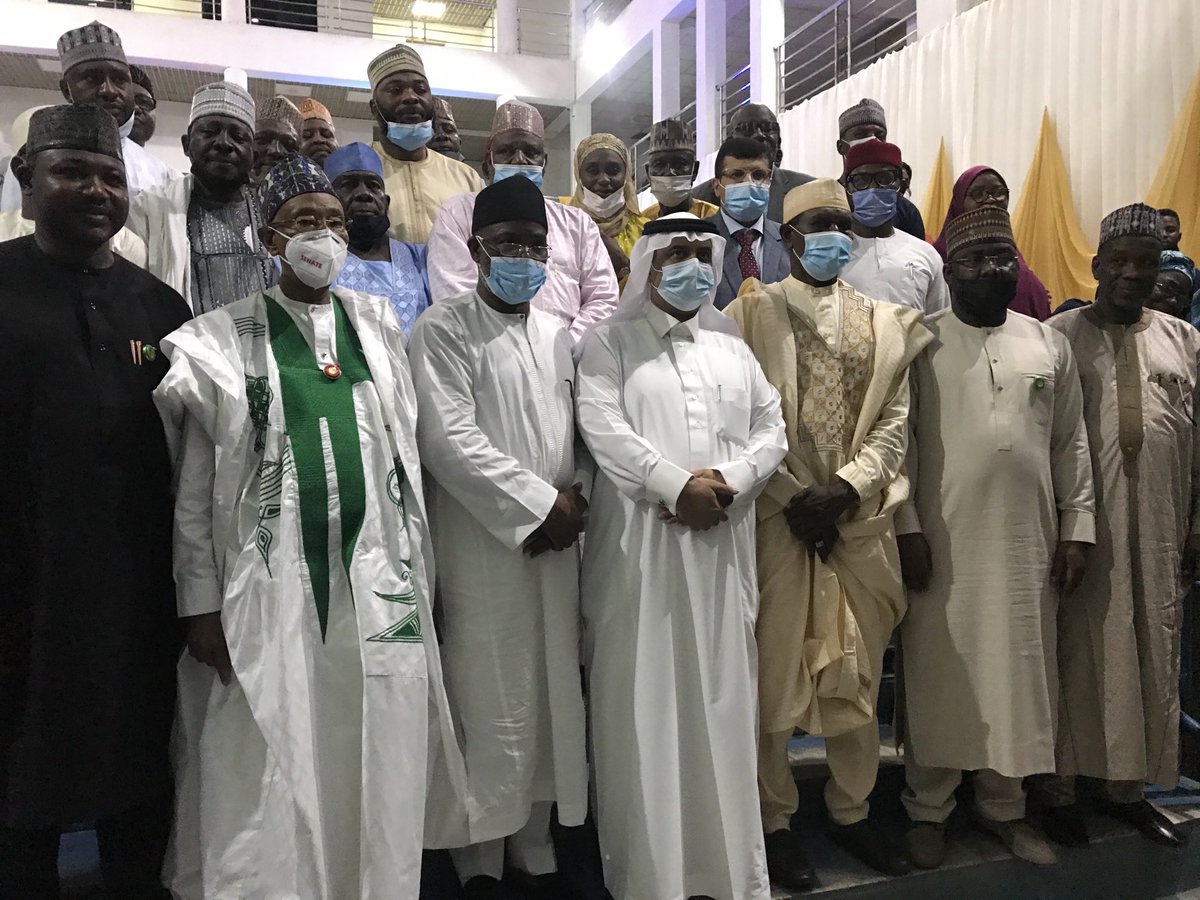 A Special Dinner, organized by the National Hajj Commission of Nigeria 🇳🇬(NAHCON) in honor of the Saudi Arabia 🇸🇦 Ambassador to Nigeria, H.E. Mr.  Faisal Bin Ibrahim Al-Ghamidy, tonight Wednesday, March 17th 2021 at Hajj House - Abuja.
The Saudi Arabian Amb