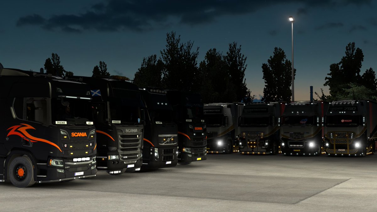 MrAndeh's tweet image. Had a great time at our @PhoenixVTC monthly public convoy this evening, great to see so many in attendance from our partner @GlobalCargo_VTC, as well as numerous small VTC's and independant drivers, we look forward to welcoming you all again next month ♥️ #EuroTruckSimulator2