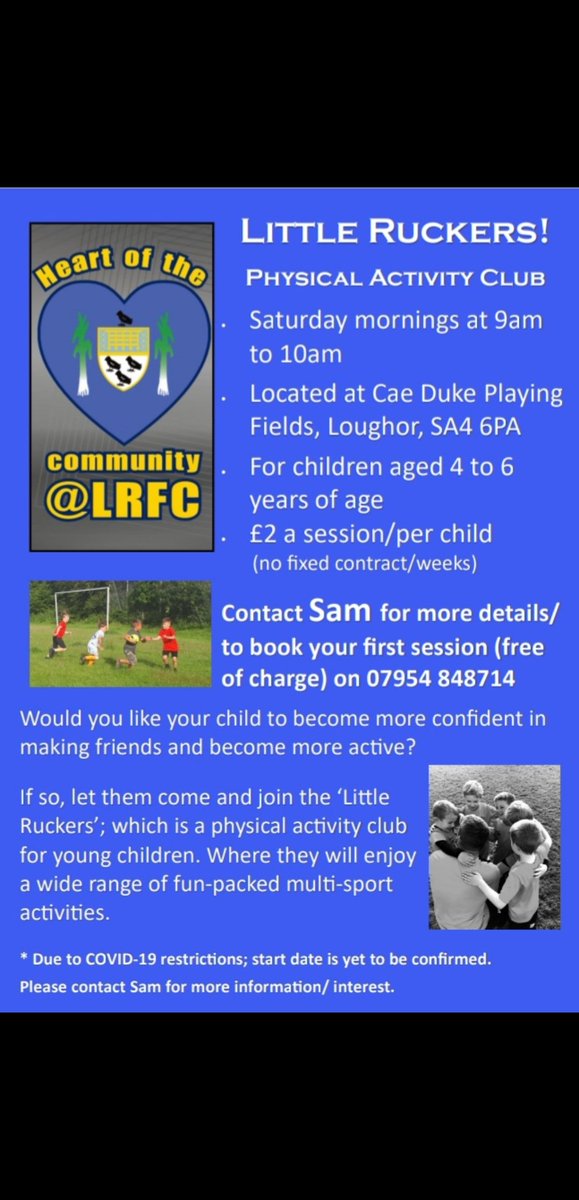 New physical activity <a href="/LoughorRFC/">Loughor RFC</a>