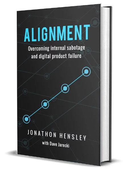 We are hosting the launch party for the book 'Alignment: Overcoming internal sabotage and digital product failure'. Join <a href="/jonathonhensley/">Jonathon Hensley</a> + <a href="/chris_cravens/">Chris Cravens</a> as they discuss the importance of alignment and how it drives digital product success: 👉 go.emer.ge/3eQJQqI 👈