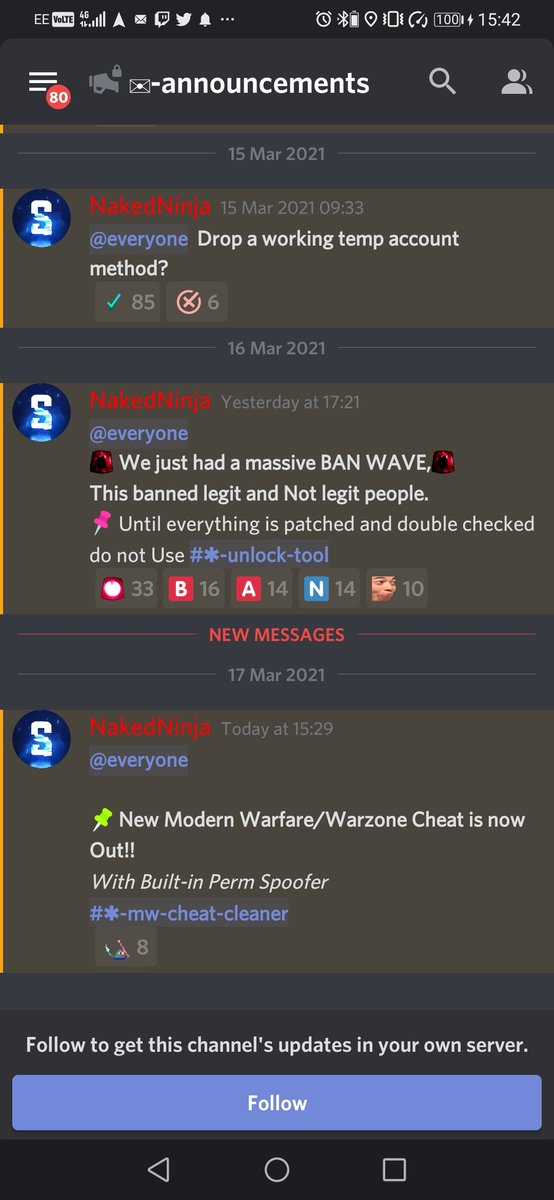 Modernwarzone On Twitter Those That Had Access To The Warzone And Blackopscoldwar Illegal Unlock Tool That Resulted In Their Bans Are Able To Simply Redo It This Tool Unlocks Every Item In