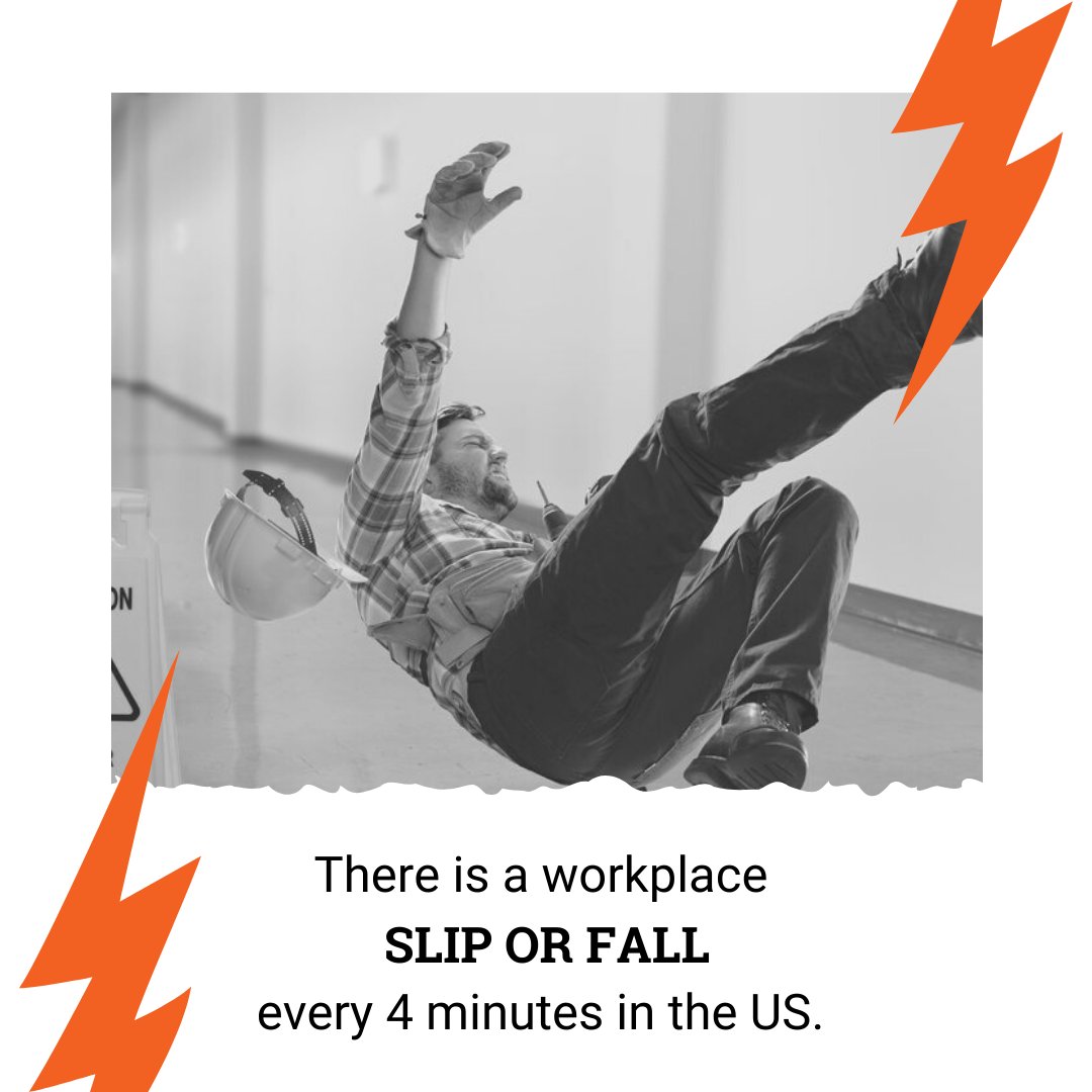 ergo_inc's tweet photo. Each slip, trip, or fall incident at the workplace costs the employer an average of $40,000 and 12 days off work. The Safe-Flex floor system provide a safe surface which reduces the number one cause of workplace accidents - trips and falls. #safetymatting #workplacesafety https://t.co/d2pf0ovwHk