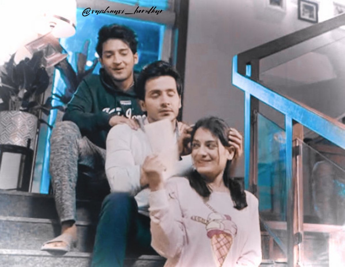 HEY, WILL YOU BE MY PUNYA PARTNER?!  #IshqParZorNahin  #paramsingh Nazar repellent lao koi  @8paramsingh :') after such a tiring day, these cuties make my day