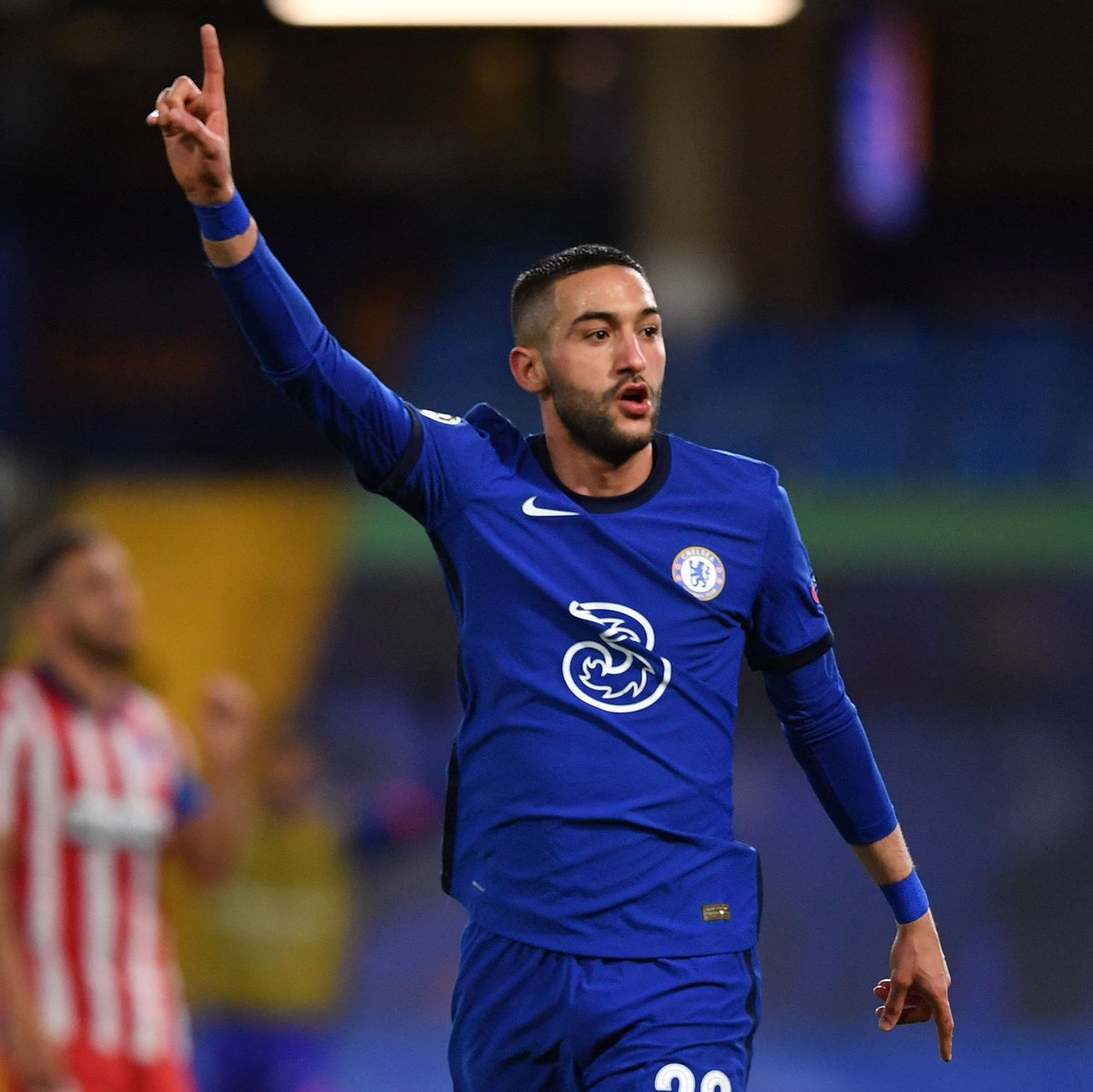 Hakim Ziyech picked a good time to score his first goal for Chelsea at Stamford Bridge 🔵