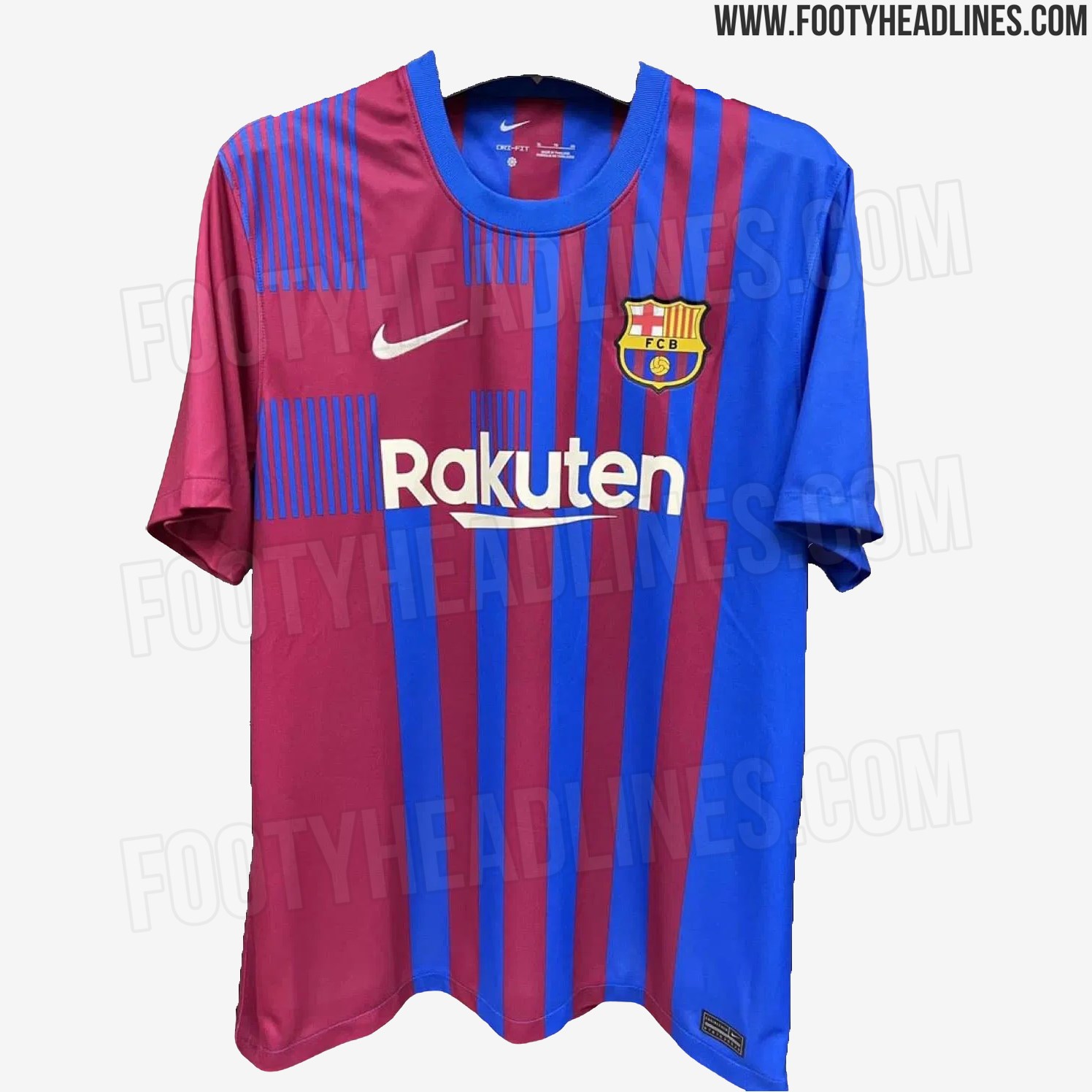 Footy Headlines On Twitter Leaked Fc Barcelona 21 22 Home Kit Https T Co Ypbsdul16k