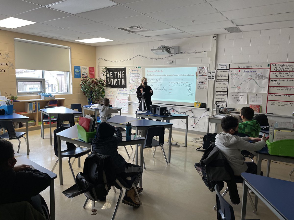 jessteachesgeo's tweet photo. Room 208 has been working on calculating the mean, median and mode for different data sets. Finding the mean of data also has us practicing our long division skills. #3partmath #mentalmath @MrMSchlosser @stalphonsaDP https://t.co/KhM7Osq0om