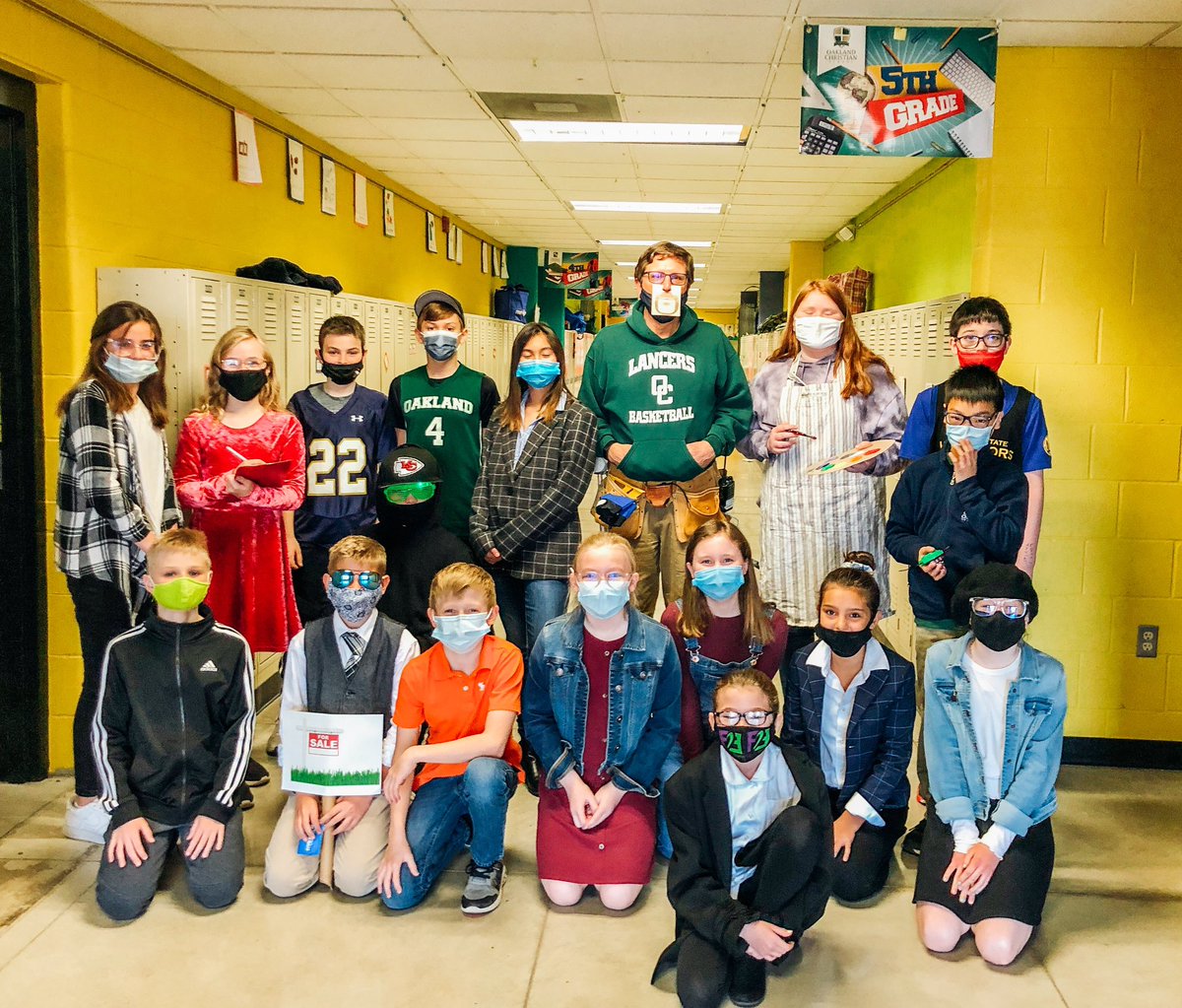 Dress up as your future career day in elementary! Our future is bright!! ❤️😎 #elementary #careerday