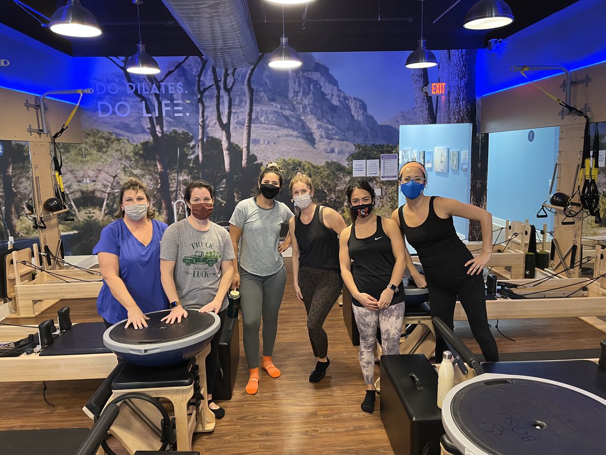 Thank you <a href="/clubpilates/">Club Pilates</a> for a great intro class for Meadow staff! We had a blast!