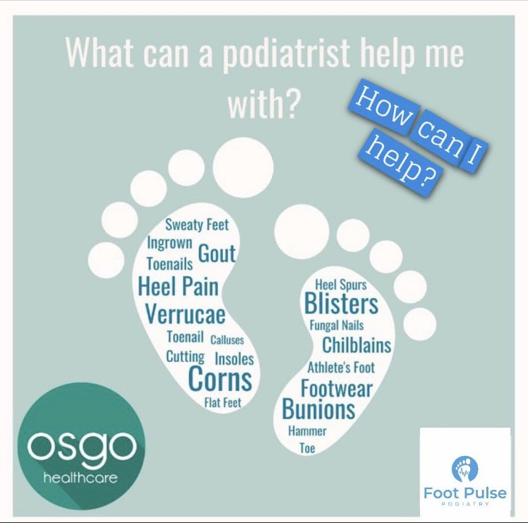 @Cardiff_Hour #CardiffHour Conditions that can be treated at Foot Pulse 🦶🏼👣 #SupportLocalBusinesses #SupportSmallBusinesses #selflove #selfcare #treatyourfeet