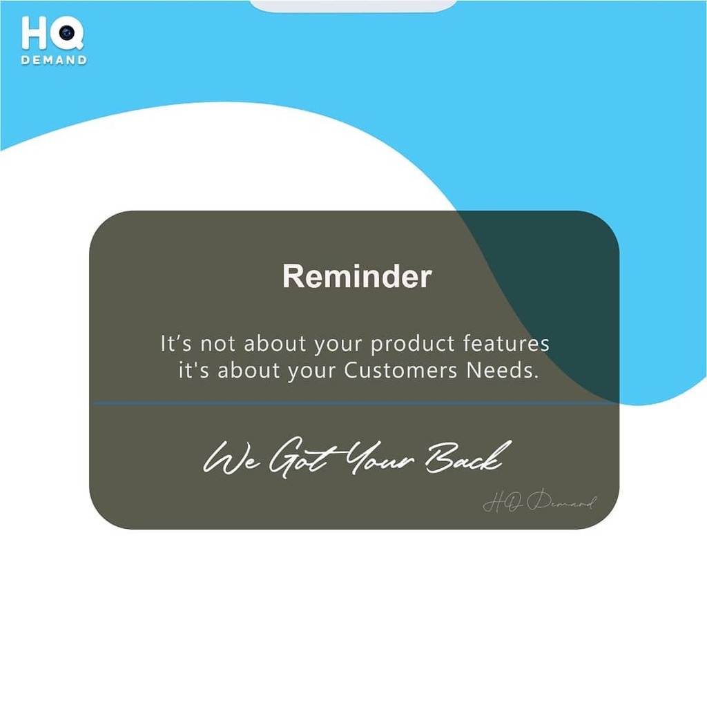 HQDemand's tweet photo. Sales success is about what the customer needs. The sooner you can get the customer to share with you what outcomes they desire, the sooner you can make that the focus.

So to accelerate your sales exponentially join HQ Demand Community and fulfill the demand of your custome… https://t.co/1yZw0RuBkJ