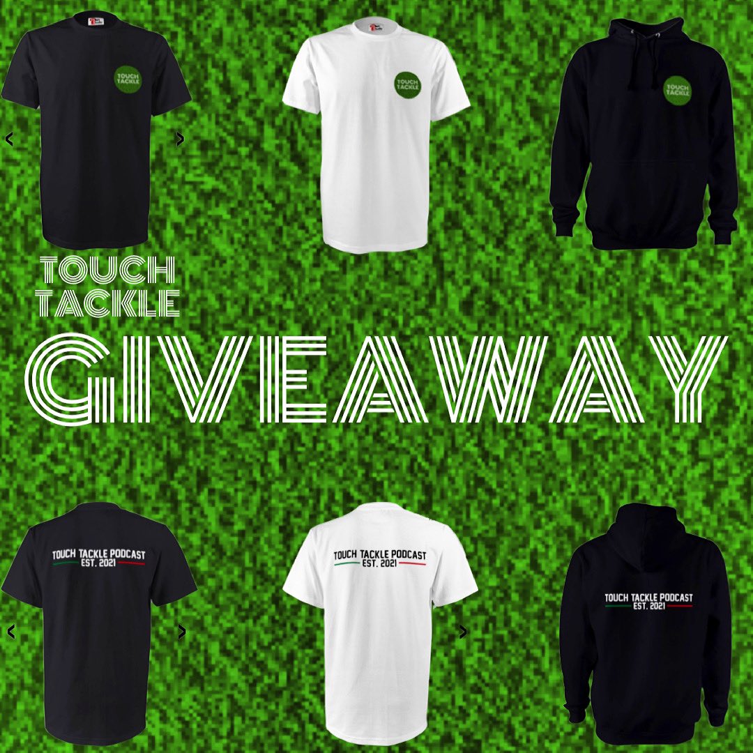touch_tackle's tweet photo. 🚨 GIVEAWAY 🚨 

We will be giving away the below gifts to 3 lucky listeners. 

All you need to do is:

⭐️ Follow our page (if you haven’t already)
⭐️ Retweet this post (to help us keep spreading the word)
⭐️ Keep on listening 🙌

Winners will be drawn this time next week https://t.co/M6DNQ8dOEe