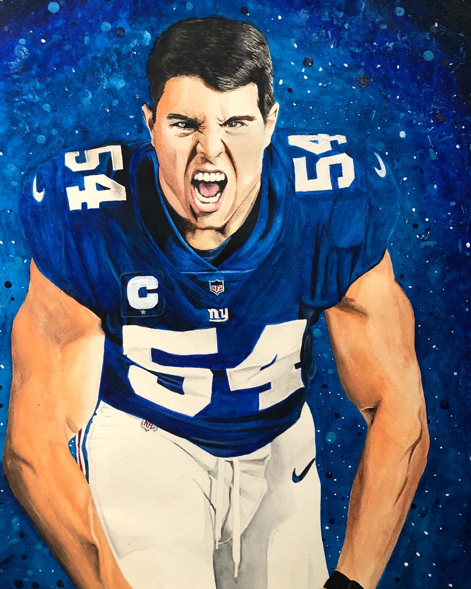 j_bartart's tweet photo. Watercolor painting of The Machinez @Big__Blake50 @Giants https://t.co/Jt4wmhofW7