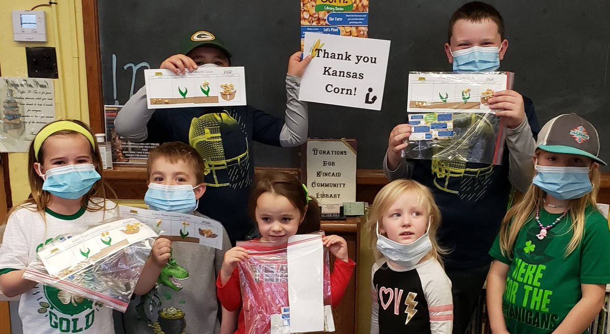 The library wants to thank Kansas Corn for the wonderful donation of 100.00 dollars to the library. It is so appreciated.