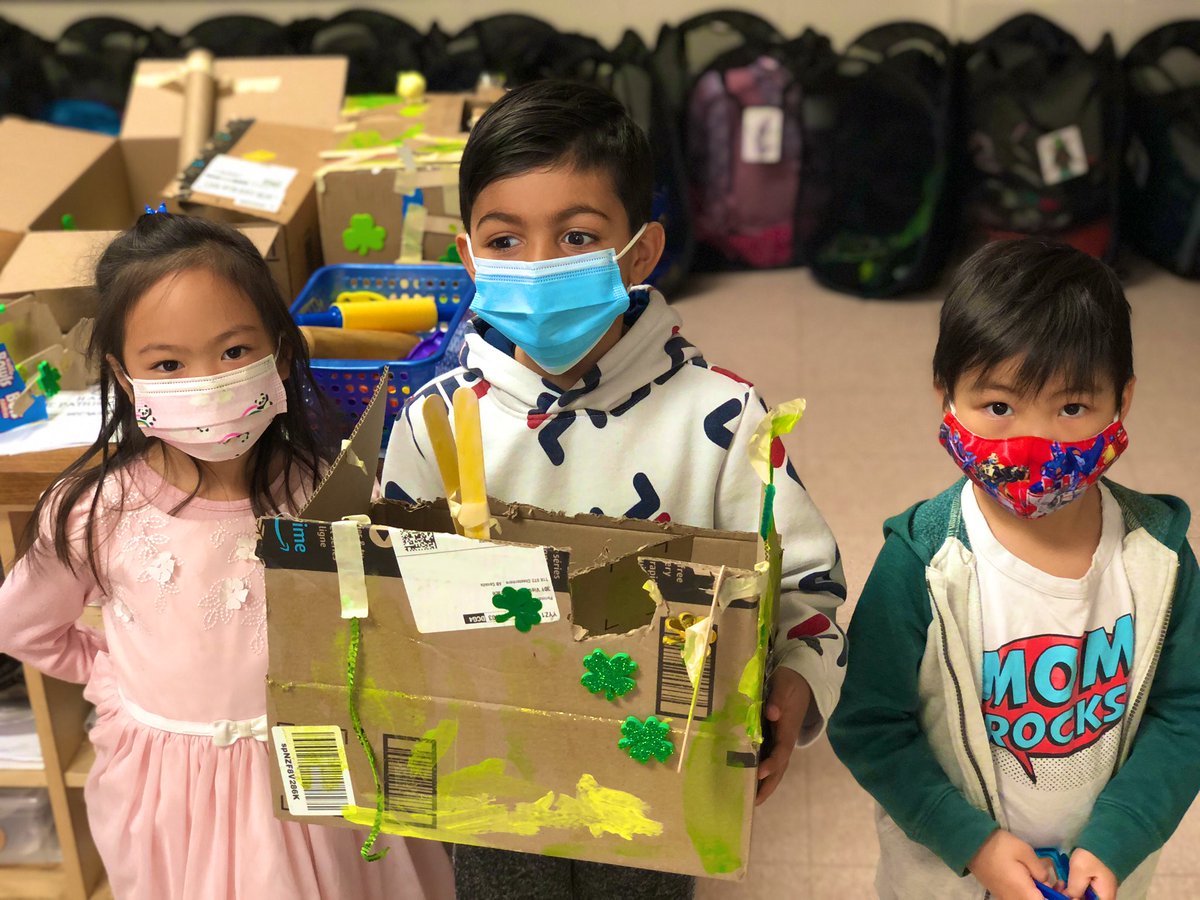Uh oh! Looks like our traps couldn’t trick the leprechauns that turned our classroom upside down! Better luck next year!☘️🍀 <a href="/PrairieWaters/">Prairie Waters</a> #rvsed