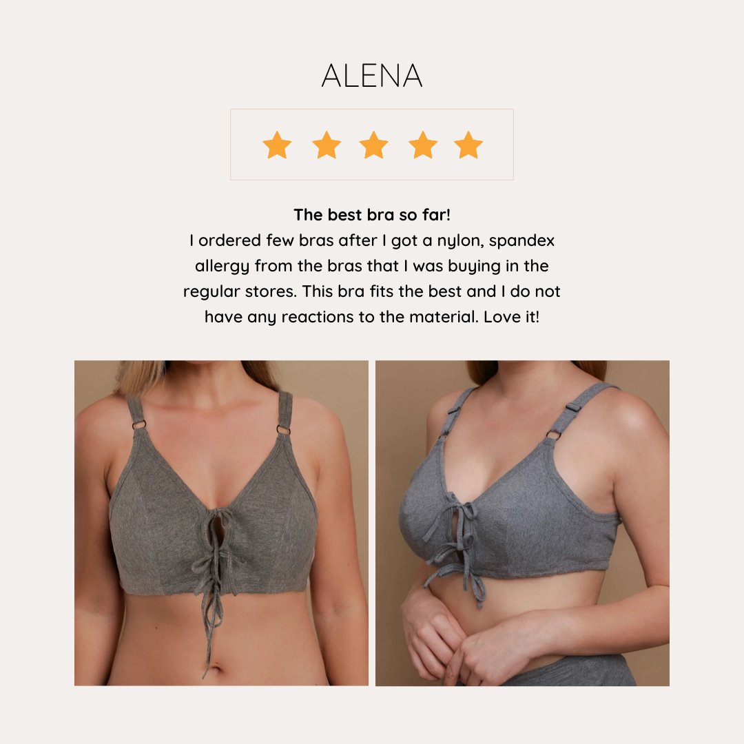 100 cotton bras allergy free uk