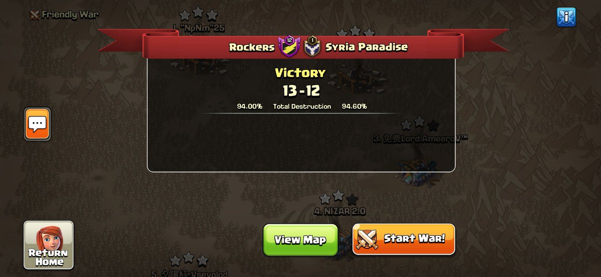 We are going to quarter-finals of <a href="/PITournament/">PIT</a> 🔥🔥🔥

GG to <a href="/SyriaParadise0/">Syria Paradise</a>, it was very interesting war untill the end!

Triples by:
@BoglyLoSt 
<a href="/TosaCoC/">Tosa</a> 
<a href="/RedJohnCoC/">RedJohn</a>