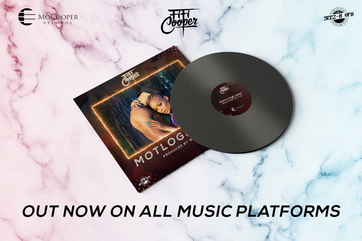 FifiCooperFans's tweet photo. Get that banger !!! #Motlogeleng is out on digital stores ๐๐๐ฅณ๐ฅณ #ChaptersAlbumLoading
https://t.co/bFR1hrciq5 https://t.co/wa0yQIlEDb