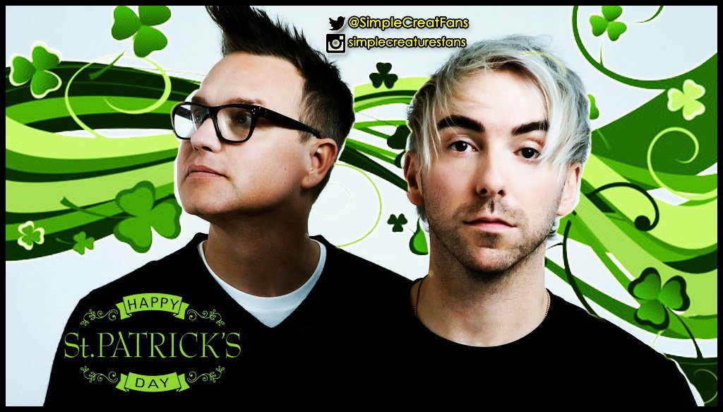 Simple Creatures Fans (@simplecreatfans) on Twitter photo ๐๐บHappy St. Patricks Day๐๐บ
to everyone and to <a href="/AlexGaskarth/">Alex Gaskarth</a> <a href="/markhoppus/">mark hoppus</a> from <a href="/simplecreatures/">Simple Creatures</a> ๐ ๐๐บHappy St. Patricks Day๐๐บ
to everyone and to <a href="/AlexGaskarth/">Alex Gaskarth</a> <a href="/markhoppus/">mark hoppus</a> from <a href="/simplecreatures/">Simple Creatures</a> ๐