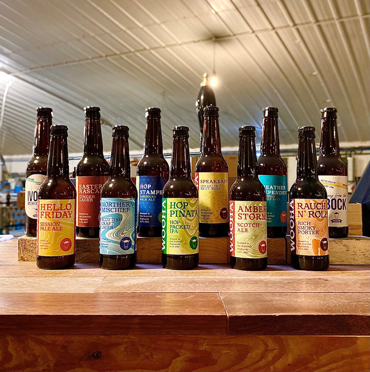 Meet the WooHa family 😍 As well as our core range, we've got our exciting seasonals which are all limited edition. Make sure you sign up for our newsletter at the bottom of the page at woohabrewing.com to make sure you never miss a seasonal or special offer 🍺📰