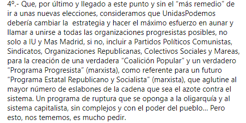 Comunico a todos que me he ido del <a href="/PTEspain/">Partido de los Trabajadores de España - PTEspaña -</a>  ¿por qué? Por progres, básicamente. Miren lo que han publicado hoy 👇👇👇

facebook.com/pteort/posts/5…

Pedirle a los vendidos de mierda de la agenda 2030 que llamen a los comunistas a unirse,para q el PTE se una a ellos.
PFFFFFFFFFFFFFFF