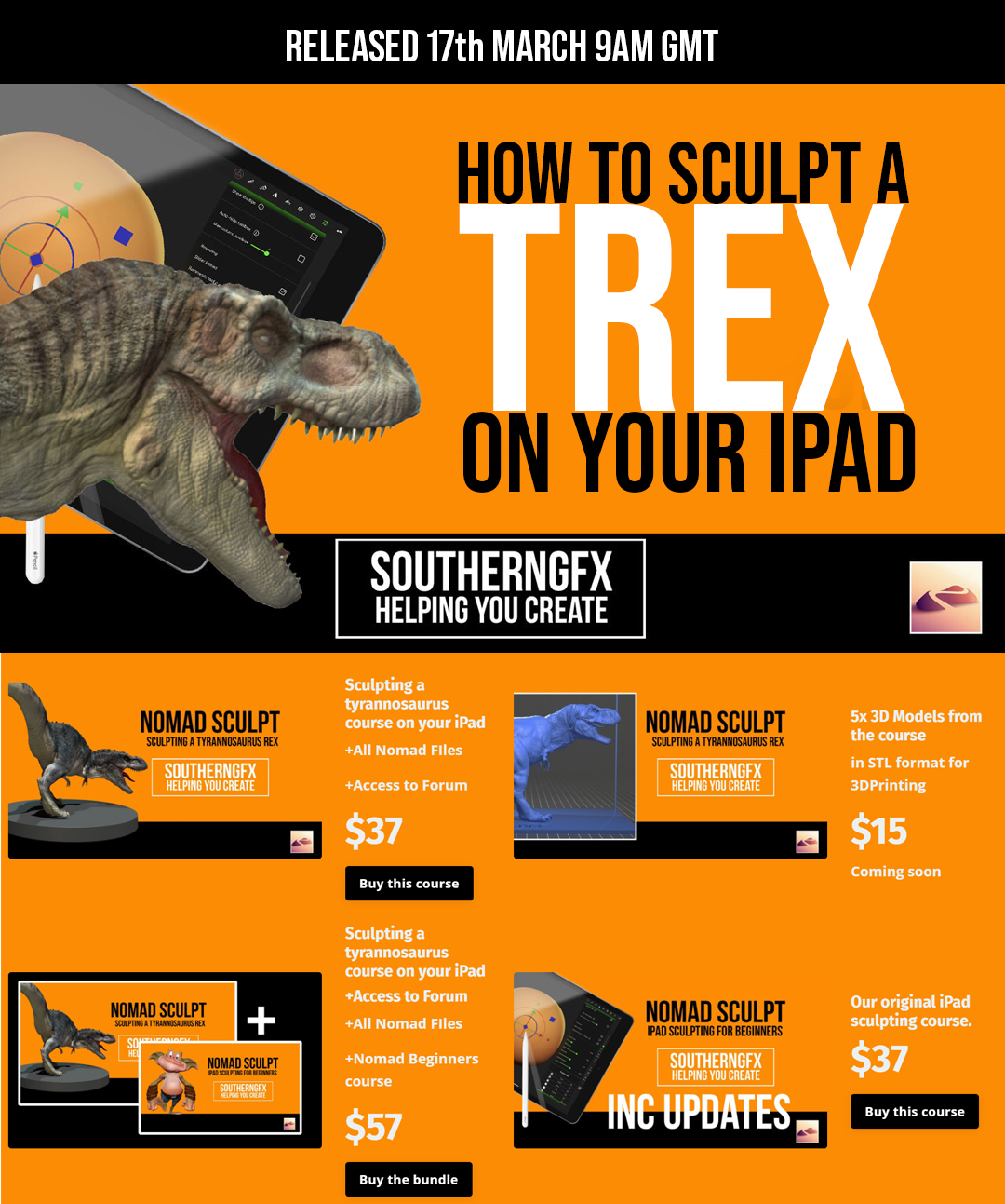 Sculpt on your iPad