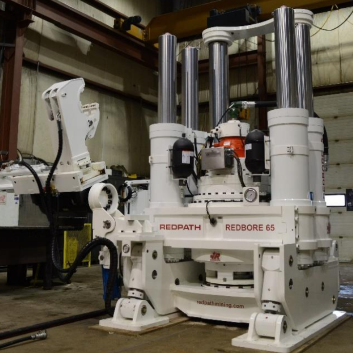 im_mining's tweet photo. .@TheRedpathGroup has sold six #Redbore #raisedrills to #Chile. Four are Redbore 50 MDURH models (multi-directional up-ream hydraulically powered), whereas the other two machines are Redbore 60 UR & Redbore 65 models. All were designed & made in #NorthBay https://t.co/v6caKeInz8 https://t.co/3dYVT6cO1d
