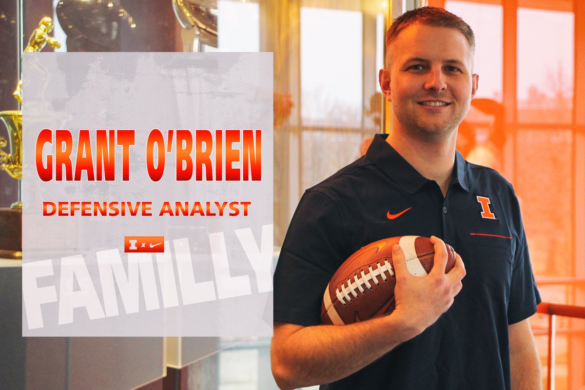 IlliniFootball's tweet photo. Welcome to the #Illini, @Coach_GOB!

📝 » https://t.co/JyQVJrjP7T https://t.co/R2VhaIR6is