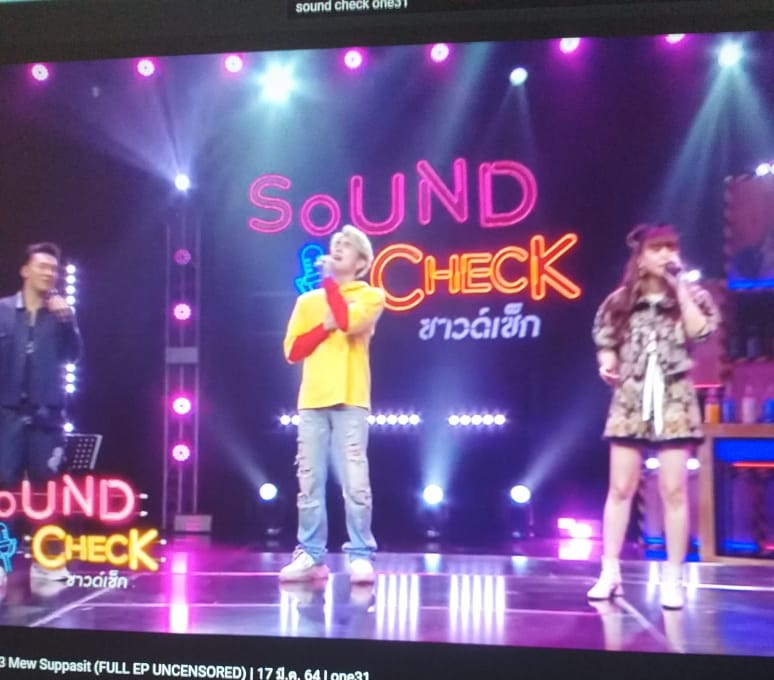 Kela44425162's tweet photo. @Msuppasitstudio #Soundcheckxmew 
#Soundcheck 
#MewSuppasit 
Muy lindo el programa aunque no le entendi mucho me encanto la sonrisa de mi ☀️☺☺... Todos estubieron muy divertidos.❤❤👏👏 https://t.co/LHzYbM6sBQ