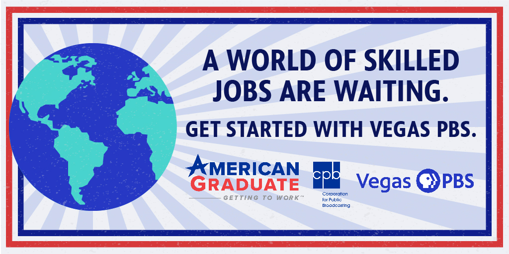 VegasPBS's tweet photo. The world's completely different from what it was a year ago, but the need for skilled workers will always be present. Discover the world of careers that don't need a four-year degree at https://t.co/1PFK9mGUaO #AmGrad #JobUpNV https://t.co/rhdwkHGxsJ