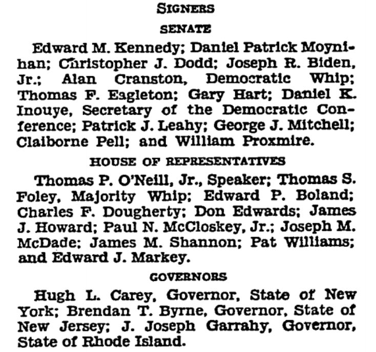 IrelandEmbUSA's tweet photo. The Four Horsemen released similar statements each #StPatricksDay through 1981, when 26 legislators established themselves as the #FriendsofIreland, now a Congressional caucus. https://t.co/LOoNYpg9vH