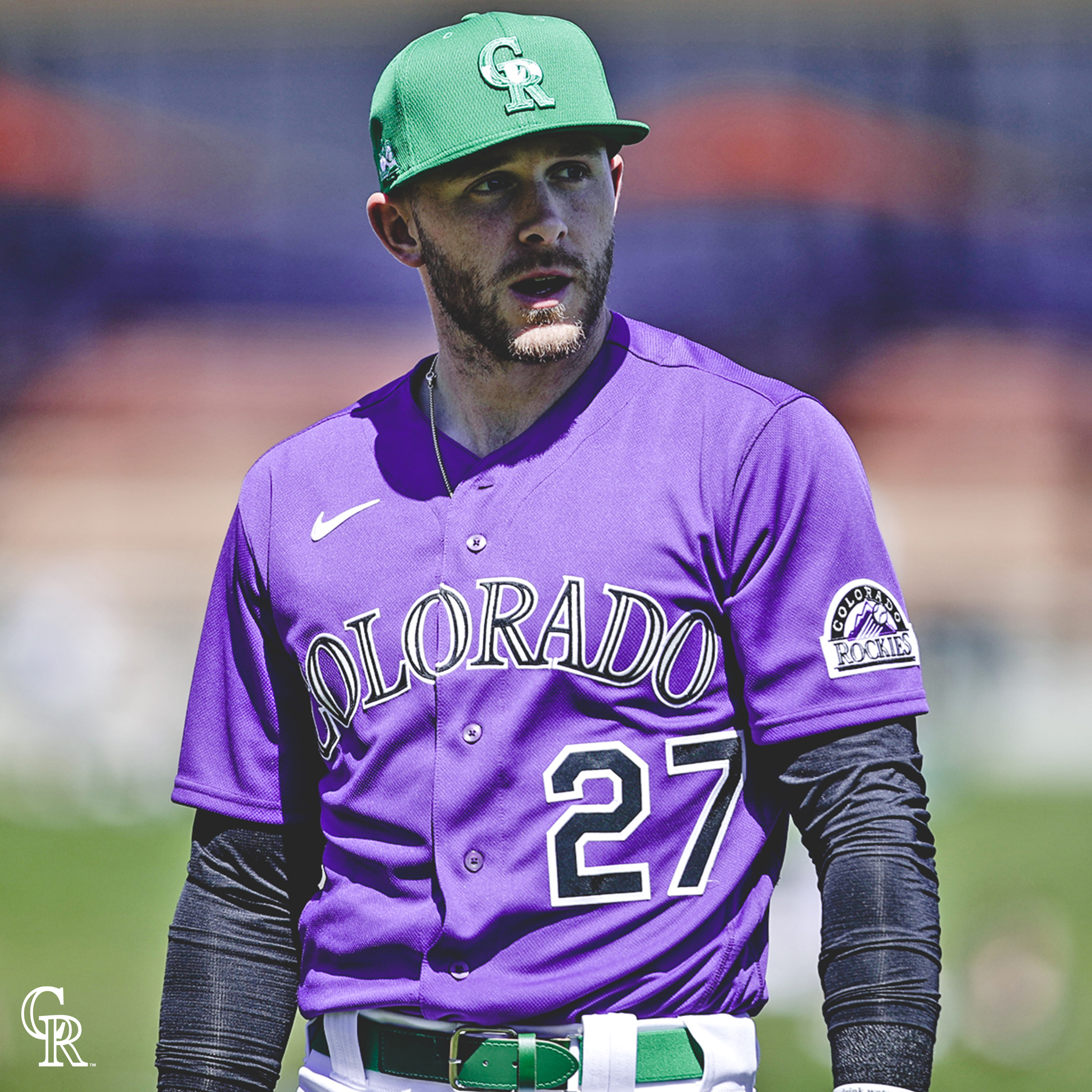 Colorado Rockies on X: Somehow, the purple and green just works 🍀   / X