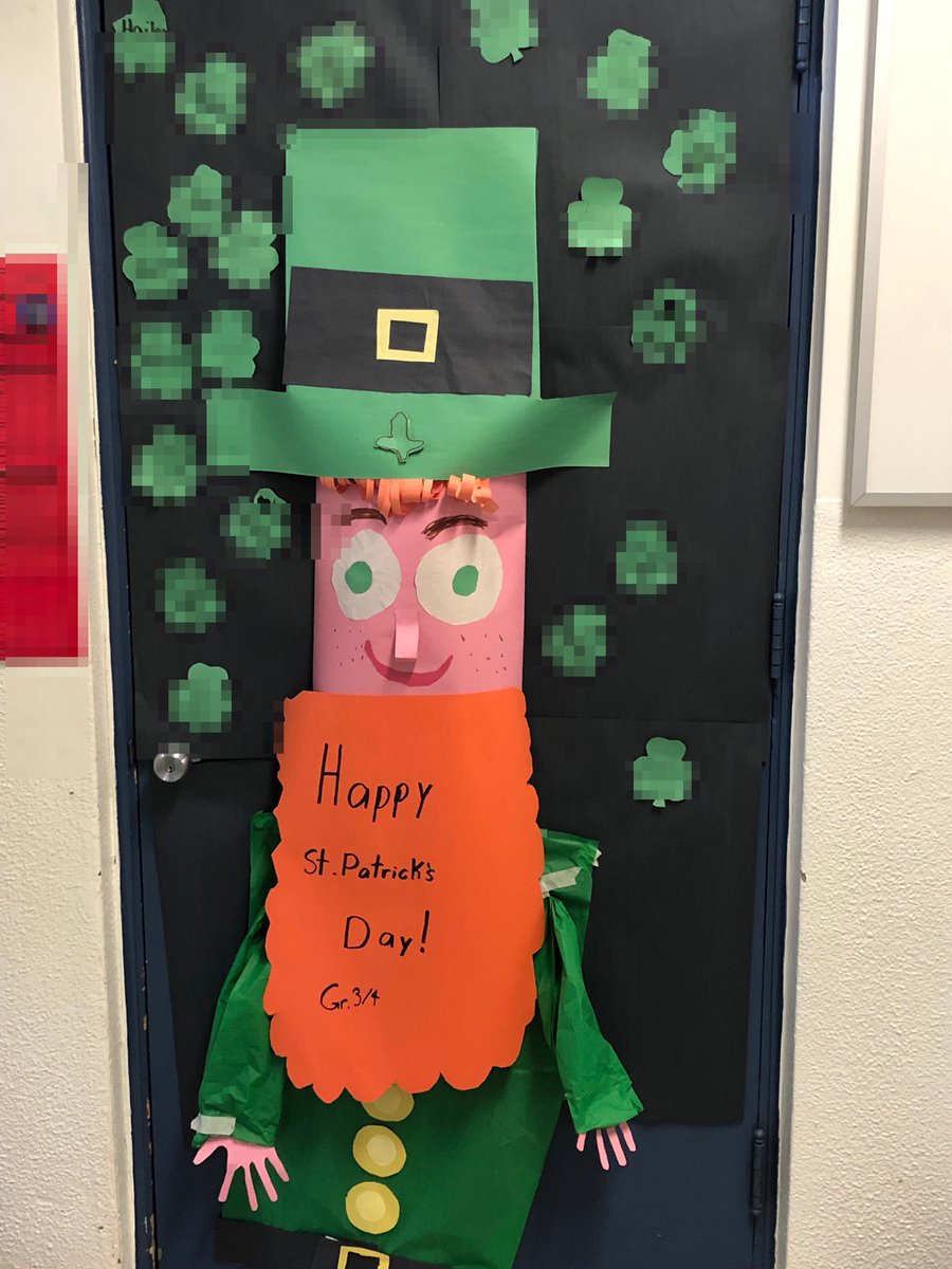 hartwigsclass's tweet photo. Happy St. Patrick’s Day 
from Grade 3-4 🌈 🍀 https://t.co/06B6pVf6op