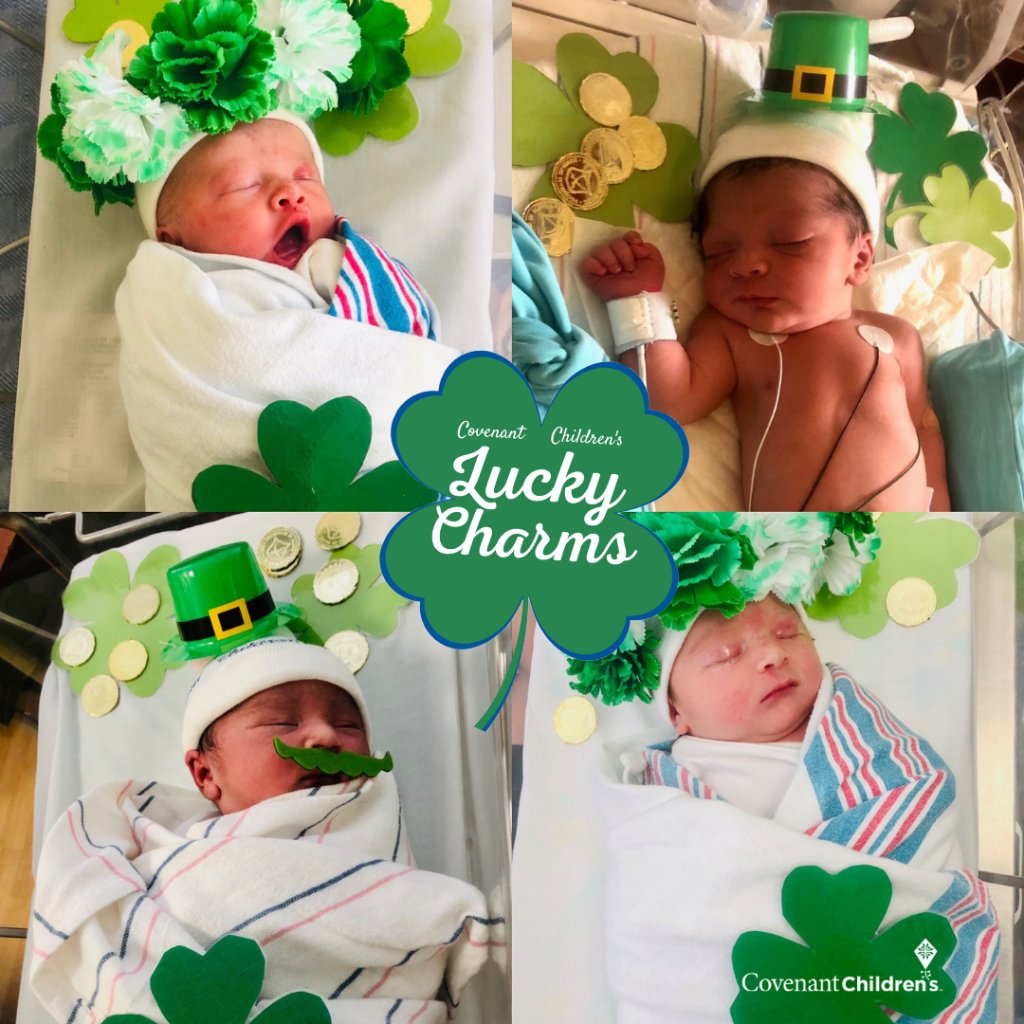 What's better than a pot of gold? 
A baby to hold!
Help us welcome these little #luckycharms into the world! 🍀 
Leave them and their families a sweet comment below.
#HappyStPatricksDay