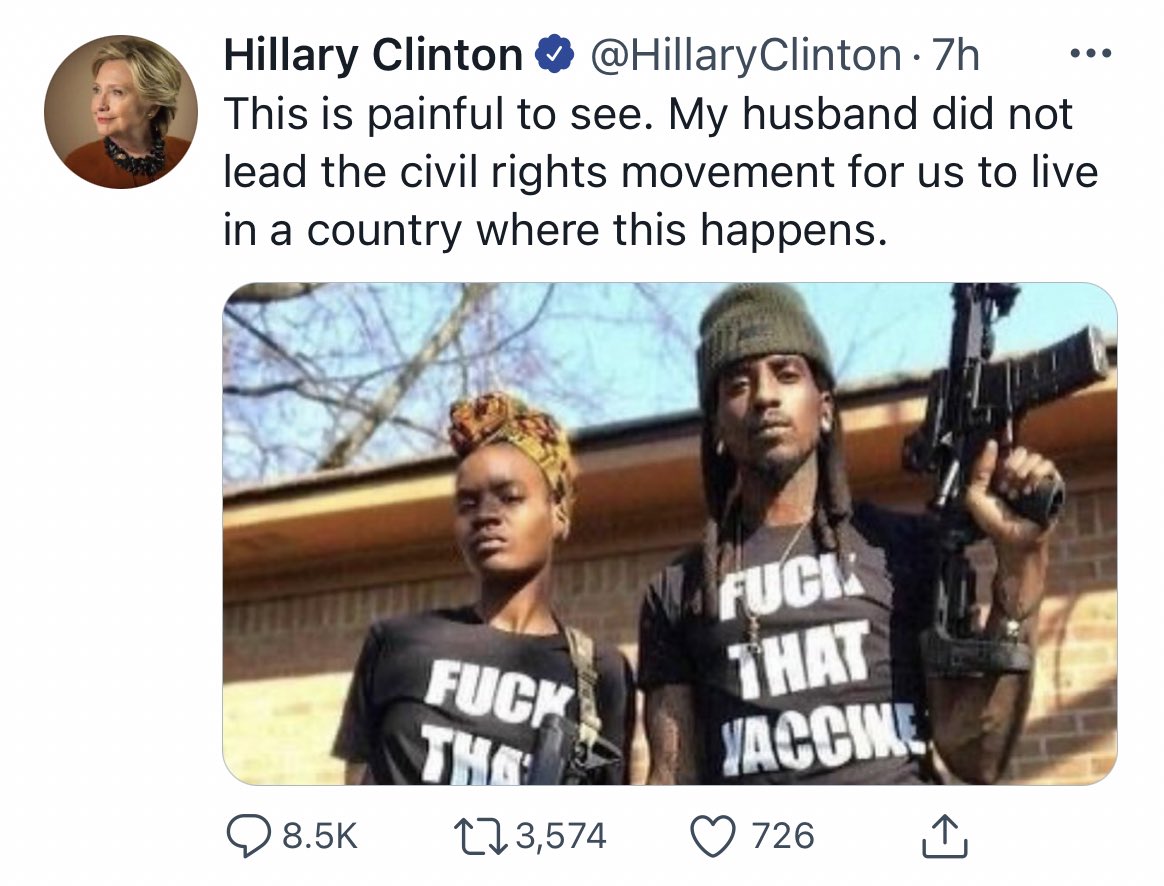 I refuse to believe Hillary Clinton could tweet something like this