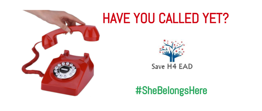 SaveH4EADs's tweet photo. We request our volunteers to call .@RepZoeLofgren at  (202) 225-3072 to remove national origin discrimination by bringing Fairness for High Skilled Immigrants Act for a vote.

In the meantime, we will continue our laser focus on the fight to resolve #H4EADdelays https://t.co/kgStrRReKf