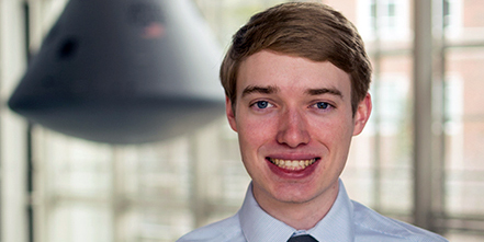 PurdueAeroAstro's tweet photo. #PurdueAAE senior Daniel Gochenaur was named one of 17 Churchill Scholars for 2021. The highly competitive scholarship provides funding to U.S. students for a year of graduate study in STEM at the University of Cambridge. https://t.co/2kSekv3Mea https://t.co/ytrE9VYsfO