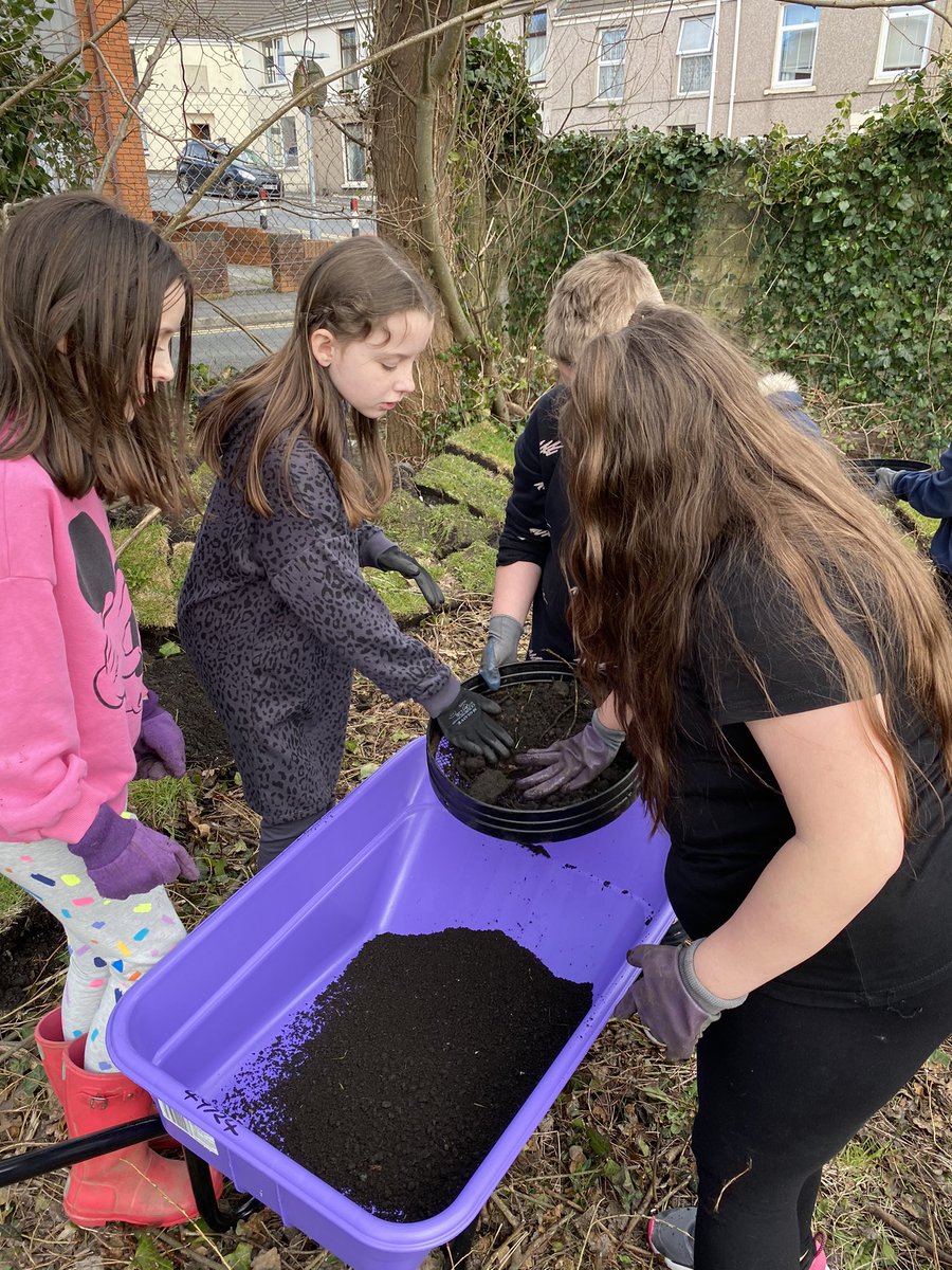 sycamorwyddORS's tweet photo. @oldroadschool Sifting soil for our bug hotel roof, ready to sow grass seed. #biodiversity #creatinghabitats #outdoorlearning https://t.co/Gt7E9qK1HO