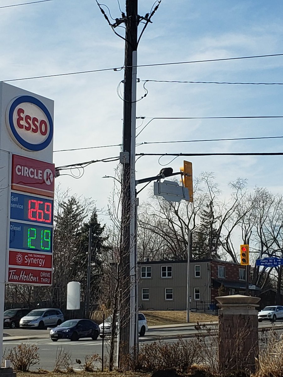 Trivia time <a href="/cityburlington/">City of Burlington</a>: Guess what’s higher, Aldershot gas prices or my cholesterol (thank you bird seed)?