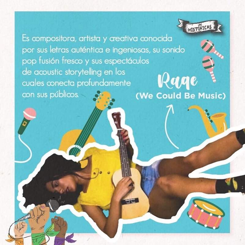 _lashistoricas's tweet photo. ¡HOY MUJERES EN LA MÚSICA! 🌈🎧

Este será el primero de los tres programas que conforman nuestro especial de mujeres en las artes. Durante las próximas semanas veremos el trabajo e impacto de las mujeres en la danza y la pintura/ilustración. https://t.co/FXbxfCVFSM