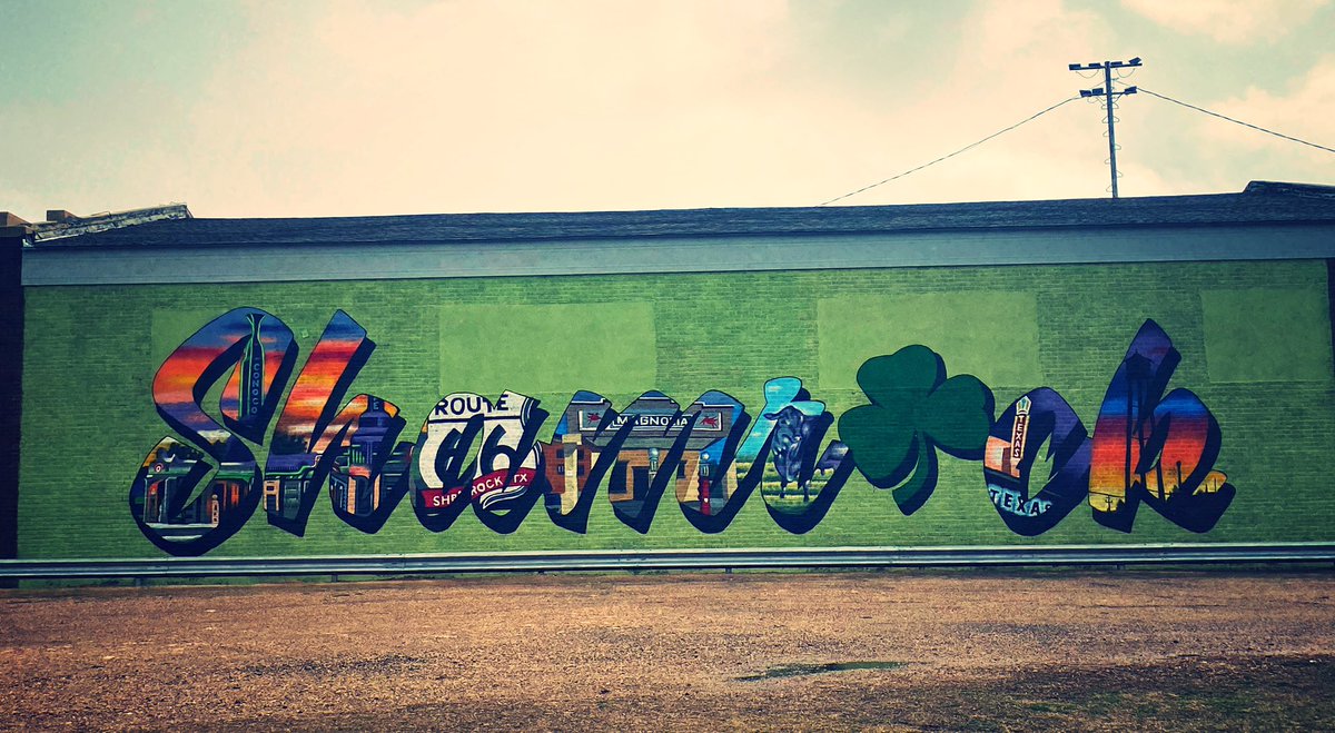 merkleseeds's tweet photo. Happy St. Patty’s Day from 
Shamrock, Texas 🍀🍺✌🏻 https://t.co/woJr1L3Z1I