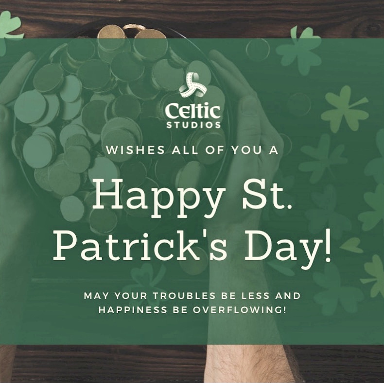 May the Luck of the Irish be with all you lads! Cheers! 🇮🇪🍀