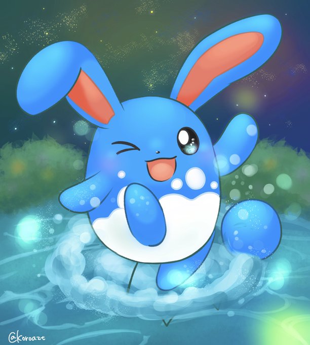 マリルリのtwitterイラスト検索結果