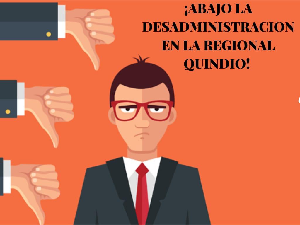 #DirectivosMarchitanSENAQUINDIO Maltrato y acoso laboral contra funcionarios y contratistas en el SENA Quindío <a href="/wilsonariasc/">Wilson Arias</a> <a href="/NoticiasUno/">Noticias Uno</a> <a href="/EstradaCarlosM/">Carlos Mario Estrada</a> <a href="/ActualidadRT/">RT en Español</a> <a href="/NTN24/">NTN24</a> <a href="/QuindioNoticias/">Quindío Noticias</a> <a href="/AlcaldiaArmenia/">Alcaldía de Armenia</a> <a href="/CuyabraLa/">@lacuyabraradio</a>
<a href="/cutcolombia/">Central Unitaria de Trabajadores</a>